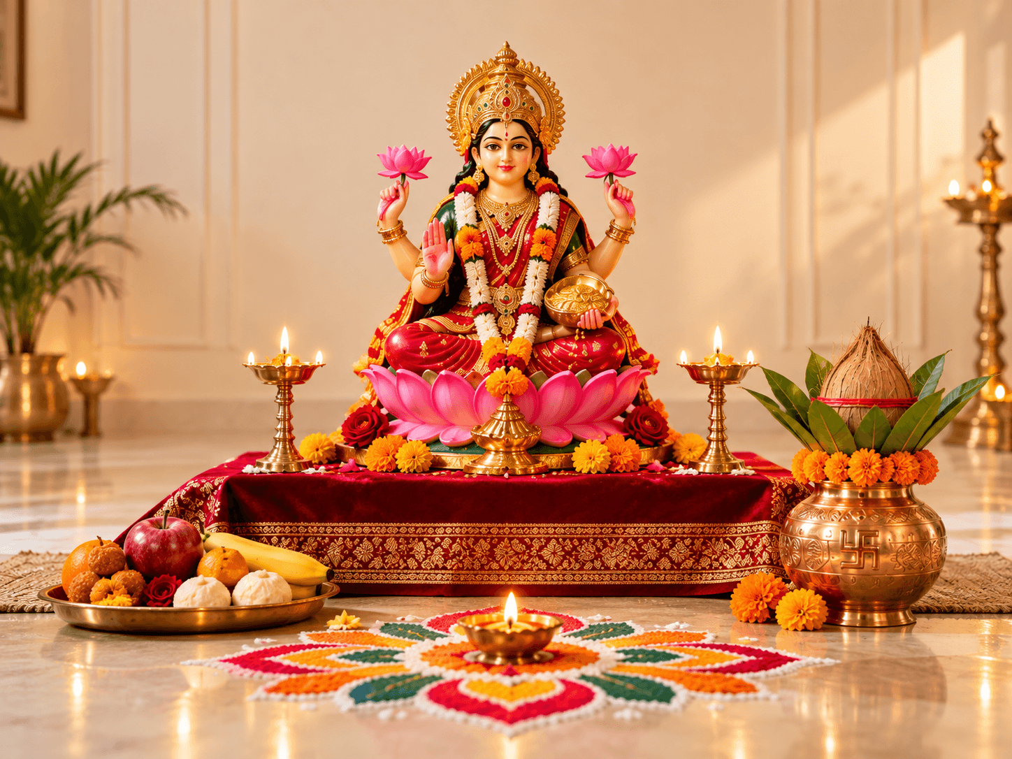 Lakshmi Puja (लक्ष्मी पूजा)